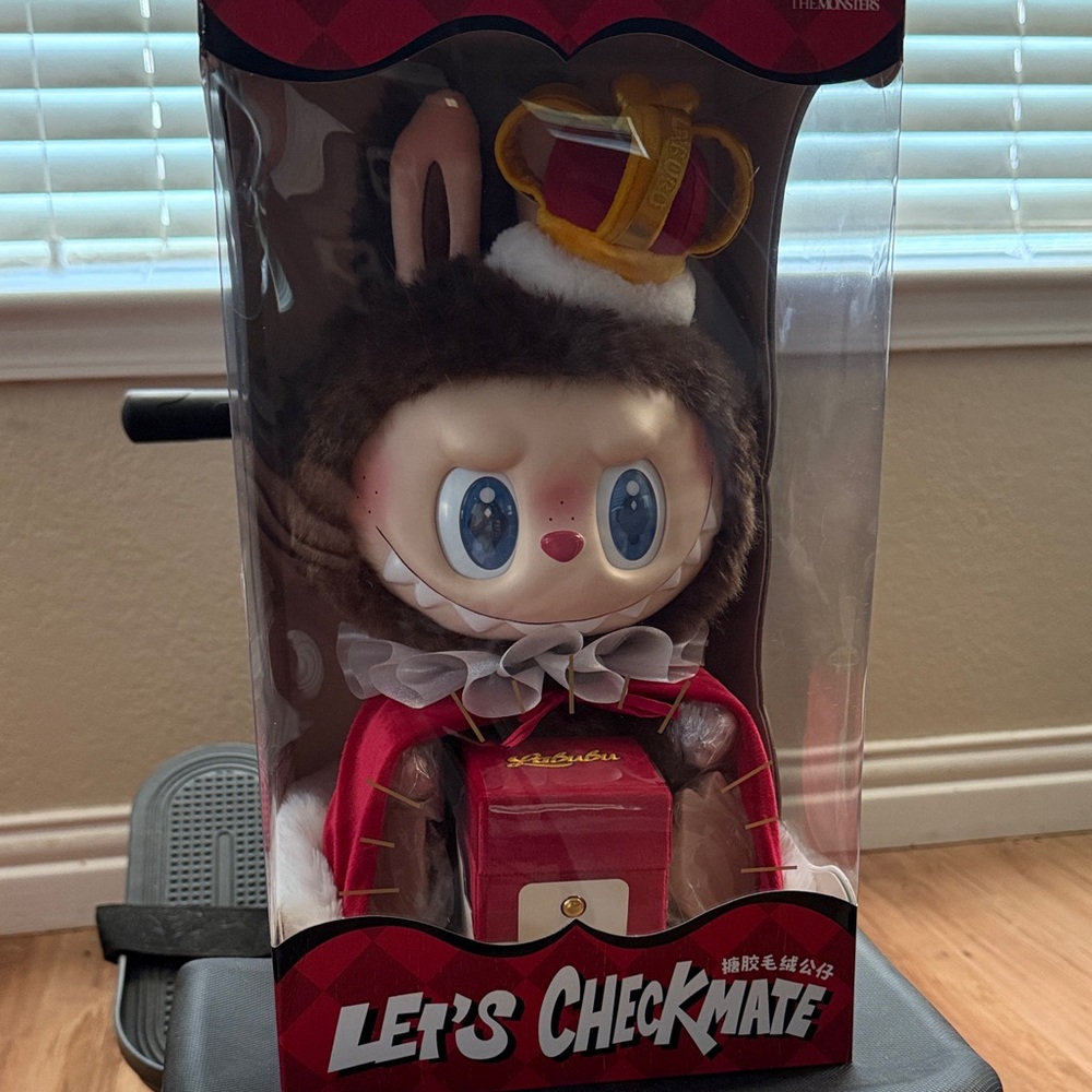 Let's Checkmate Bunny Toy with Crown